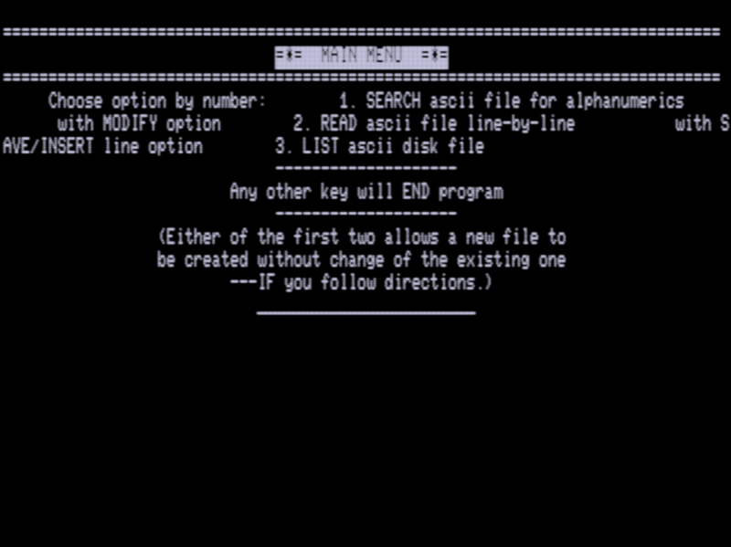 Screen shot